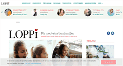 Desktop Screenshot of blogg.loppi.se